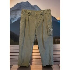 GPS Global Tracking Pants Men 40 Army Green Vintage